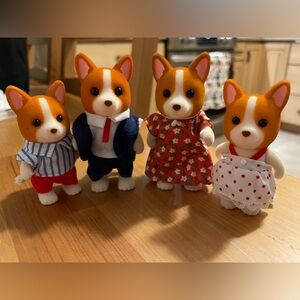 Calico Critters Corgi Family NEW toys collectible